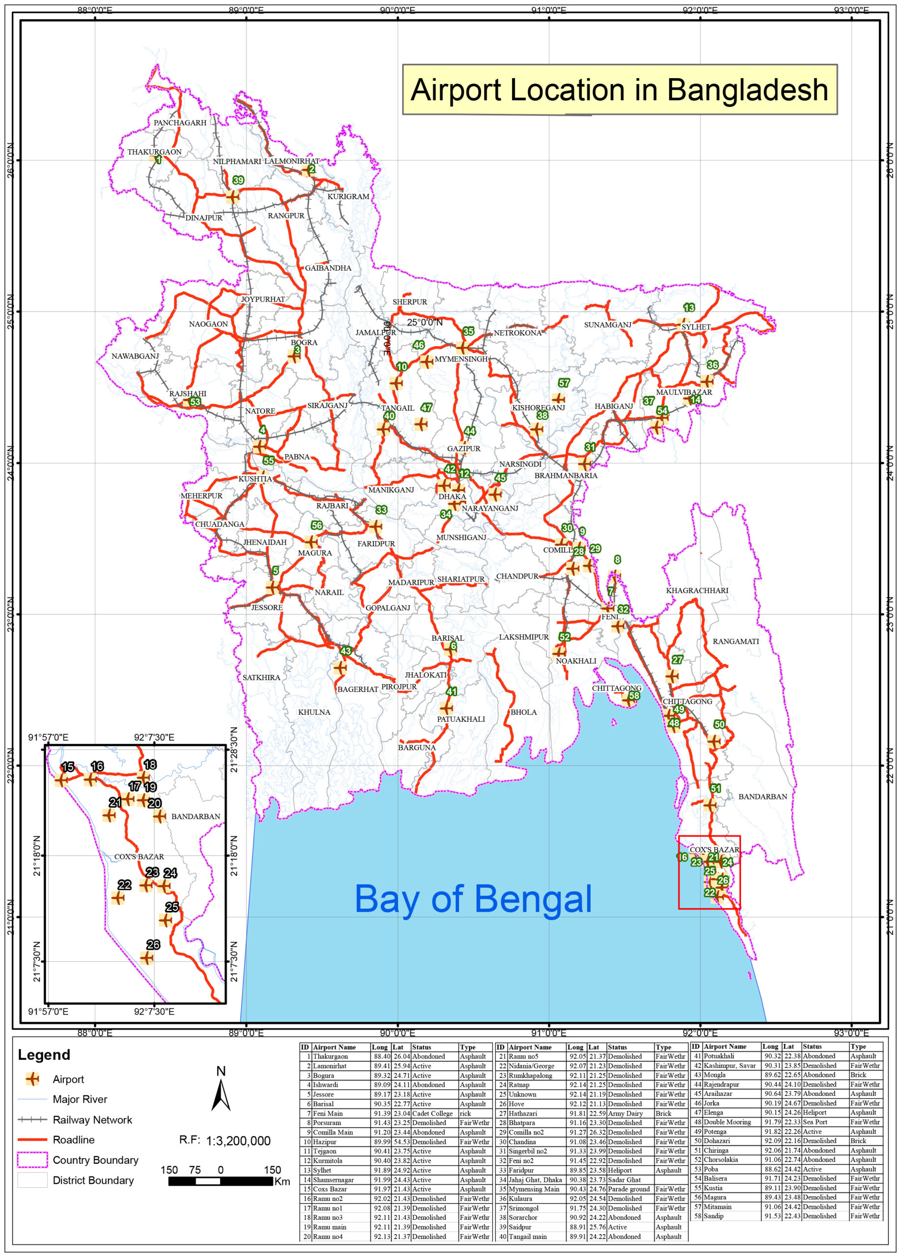 Bangladeshi 58 Airfields: Past, Present, and What Remains Today